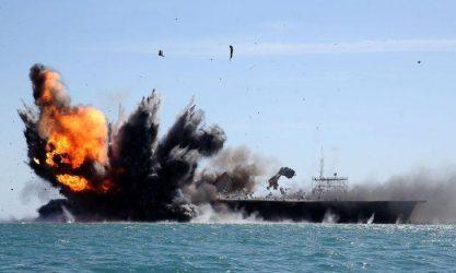 Προσομοίωση επίθεσης σε αμερικανικό αεροπλανοφόρο πραγματοποίησε το Ιράν (Vid.)