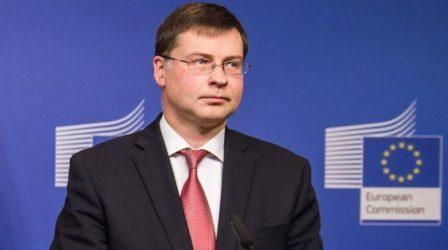 Ντομπρόβσκις: Το 2014 βγαίνατε από το μνημόνιο – «Όχι» σε αύξηση φόρων