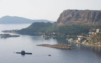 Στο Καστελόριζο υποβρύχιο του Πολεμικού Ναυτικού