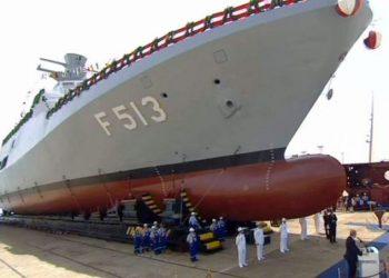 Καθέλκυση της κορβέτας TCG Burgazada (F-513) του τρίτου πλοίου της κλάσης Ada (Video)