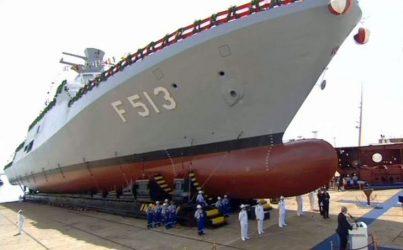 Καθέλκυση της κορβέτας TCG Burgazada (F-513) του τρίτου πλοίου της κλάσης Ada (Video)