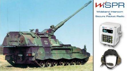 Το WiSPR της INTRACOM Defense Electronics αναβαθμίζει τις επικοινωνίες των Γερμανικών αυτοκινούμενων πυροβόλων PzH2000