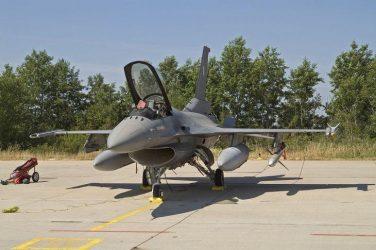 Πυρκαγιά σε F-16C Block 52+ της 343Μ της 115 Πτέρυγας Μάχης