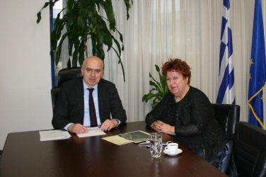 Συνάντηση του Περιφερειάρχη ΑΜΘ με τη Δήμαρχο Καβάλας με αντικείμενο τον ΤΑΡ