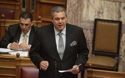 Επιβεβαιώνει ο Καμμένος τον σχεδιασμό για αγορά νέων μαχητικών αεροσκαφών
