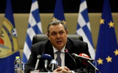 Ο Καμμένος ενημερώνει το ΝΑΤΟ