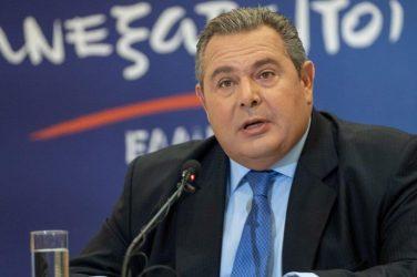Καμμένος: Δημοψήφισμα για τη συμφωνία των Πρεσπών, αλλιώς εκλογές