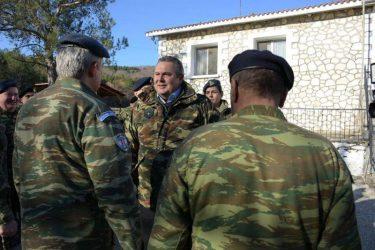 Μονάδες και φυλάκια του Δ’ Σώματος Στρατού επισκέπτεται ο Π. Καμμένος