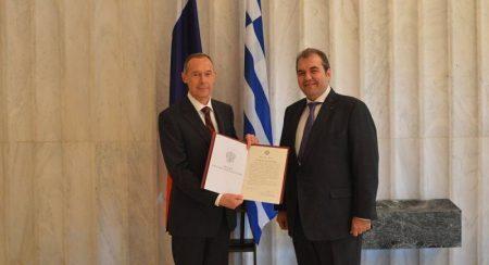 Επίτιμος Πρόξενος της Ρωσίας στο Ναύπλιο ο Κωνσταντίνος Δέδες