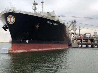 Η Ρεβυθούσα «υποδέχθηκε» το πρώτο αμερικανικό φορτίο υγροποιημένου αερίου