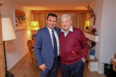 Νταβός – Συνάντηση του Ζόραν Ζάεφ με τον Τζορτζ Σόρος