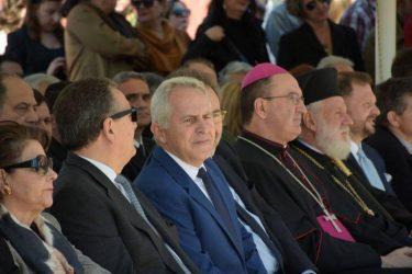 Παρουσία ΥΕΘΑ Ευάγγελου Αποστολάκη σε εγκαίνια δεξαμενής στα Ναυπηγεία Νεωρίου Σύρου