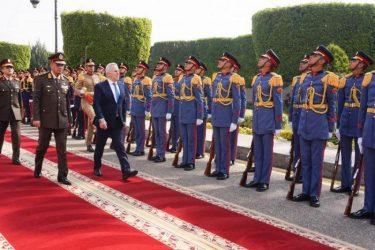 Egypt’s defence minister discusses military cooperation with Greek counterpart