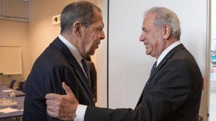 Συνάντηση Αβραμόπουλου-Λαβρόφ στη Βιέννη