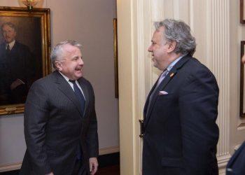 Συνάντηση Γιώργου Κατρούγκαλου με τον Αμερικανό αν. ΥΠΕΞ Τζον Σάλιβαν