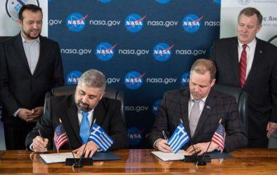 Hellenic Space Agency signs Joint Statement on collaboration with NASA