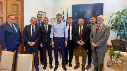 Συνάντηση του Κυρ. Μητσοτάκη με εκπροσώπους της Ελληνικής μειονότητας στην Αλβανία