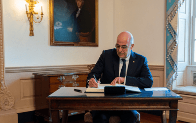 Ο Νίκος Δένδιας στη συζήτηση του Συμβουλίου Ασφαλείας για τα 75 χρόνια από τη λήξη του Β’ Παγκοσμίου Πολέμου