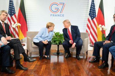G7: Η καγκελάριος Μέρκελ καλωσορίζει την πρόοδο προς την επίτευξη μιας λύσης με το Ιράν