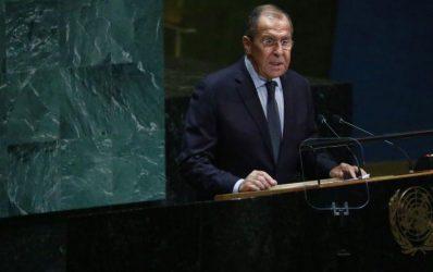 Στη Δαμασκό ο Ρώσος υπουργός Εξωτερικών Σεργκεί Λαβρόφ