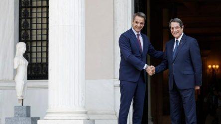 Κοινό ανακοινωθέν μετά τη συνάντηση Μητσοτάκη-Αναστασιάδη