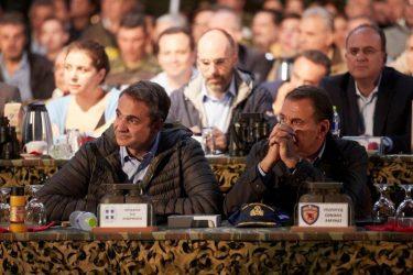 Άσκηση Παρμενίων: Ο πρωθυπουργός παρακολούθησε το βραδινό σκέλος της άσκησης «ΤΑΜΣ Βελισσάριος»