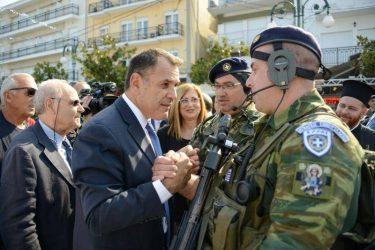 Υπουργός Άμυνας: Ισχυρές Ένοπλες Δυνάμεις απαραίτητη προϋπόθεση για να μπορεί η χώρα να πορευτεί μπροστά