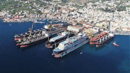 Επίσημα εγκαίνια των ναυπηγείων στο Νεώριο Σύρου