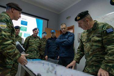 Έβρος: Επίσκεψη Αλκιβιάδη Στεφανή στο Ενιαίο Κέντρο Ελέγχου – Επιτήρησης Συνόρων στη Νέα Βύσσα