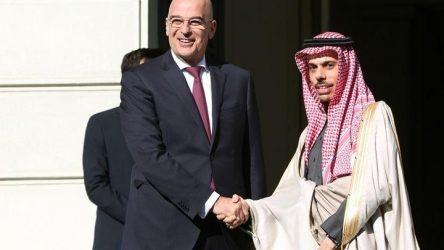 Νίκος Δένδιας: Ελλάδα και Σ. Αραβία έχουν την αντίληψη ότι τα μνημόνια Τουρκίας-Σαράτζ είναι άκυρα
