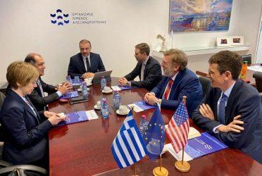 Κωνσταντίνος Χατζημιχαήλ: Ιδιαίτερο ενδιαφέρον της κυβέρνησης των ΗΠΑ για το λιμάνι της Αλεξανδρούπολης