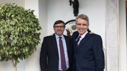 Μάθιου Πάλμερ και Τζέφρι Πάιατ στην Αλεξανδρούπολη