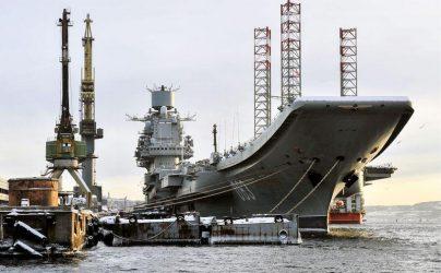 Ρωσία: Η πρώτη άσκηση πυρκαγιάς στο «Ναύαρχος Κουζνέτσοφ»