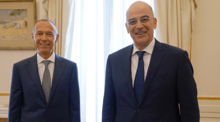 Συνάντηση Υπουργού Εξωτερικών με τον Ρώσο Πρέσβη στην Αθήνα