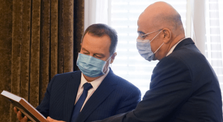 Νίκος Δένδιας: Ισχυροί οι δεσμοί μεταξύ Ελλάδας και Σερβίας