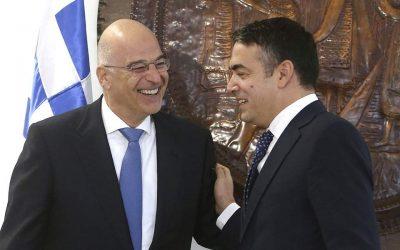 Συνάντηση Νίκου Δένδια με τον Νικολά Ντιμιτρόφ
