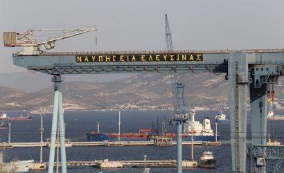 Η εξέλιξη στα ναυπηγεία Ελευσίνας διευκολύνει το ταξίδι Παναγιωτόπουλου στις ΗΠΑ