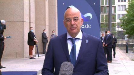 Συνάντηση Δένδια – Συρίγου στο Υπουργείο Εξωτερικών