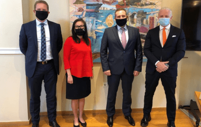 Πρώτη επίσκεψη και προτεραιότητα της Ελίζαμπεθ Λι το λιμάνι της Θεσσαλονίκης