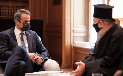 Συνάντηση Πρωθυπουργού τον Μητροπολίτη Ίμβρου και Τενέδου: Συζητήσαμε την κατάσταση της Ελληνικής Μειονότητας