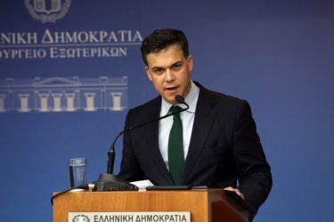 Εκπρόσωπος ΥΠΕΞ: Οι αντιδράσεις της Τουρκίας στις επισκέψεις του Νίκου Δένδια σε Αρμενία και Ιράκ δείχνουν το αδιέξοδο στο οποίο έχει περιέλθει