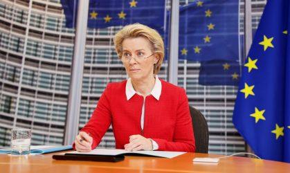 Ούρσουλα φον ντερ Λάιεν: Η ΕΕ θα βοηθήσει νοικοκυριά κι επιχειρήσεις να αντιμετωπίσουν τις υψηλές τιμές ενέργειας