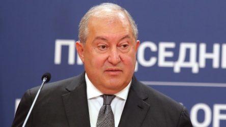 Ο Πρόεδρος της Αρμενίας σε εκδήλωση της ΕΣΗΕΑ: Η εκεχειρία απολύτως αναγκαία στο Ναγκόρνο Καραμπάχ