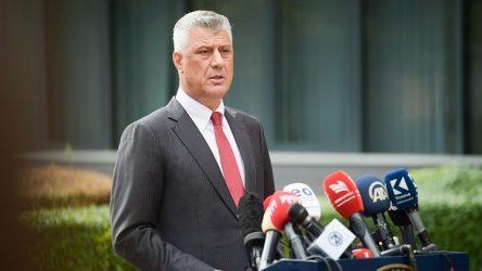 Αναχώρησε για την Χάγη ο κατηγορούμενος για εγκλήματα πολέμου Χάσιμ Θάτσι