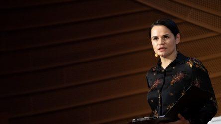 Η Σβετλάνα Τιχανόφσκαγια καλεί τους Ευρωπαίους ηγέτες να επιβάλουν κυρώσεις στους υποστηρικτές του Λουκασένκο