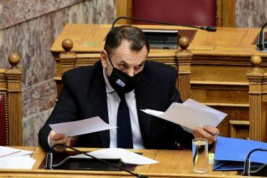 Ο Υπουργός Άμυνας ενημέρωσε την Επιτροπή Εξοπλισμών της Βουλής