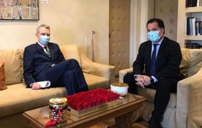 Συνάντηση Γεωργιάδη – Πάιατ: Ελευσίνα, Καβάλα και Αλεξανδρούπολη στο επίκεντρο της συζήτησης