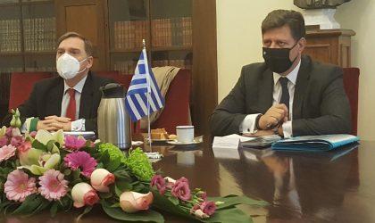 Συνάντηση Μιλτιάδη Βαρβιτσιώτη με τον Ισπανό ΥΦΥΠΕΞ θεμάτων Ε.Ε