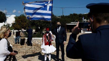 Σε Λειψούς, Αρκιούς και Αγαθονήσι για την επέτειο της 25ης Μαρτίου ο υφυπουργός Εθνικής Άμυνας