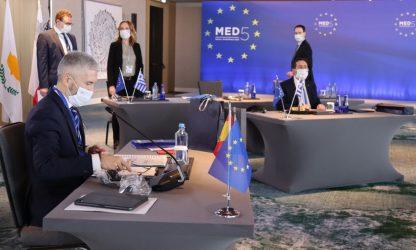 Σύμφωνο για τη Μετανάστευση: Κοινή ανακοίνωση των MED5 με έκκληση «υπέρ μιας αναγκαίας πραγματικής ισορροπίας μεταξύ αλληλεγγύης και ευθύνης»